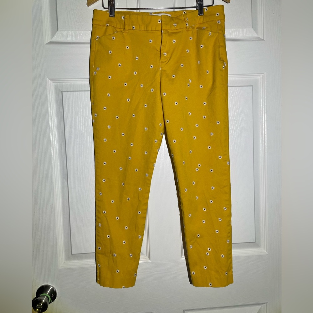 Old Navy yellow pants size 12